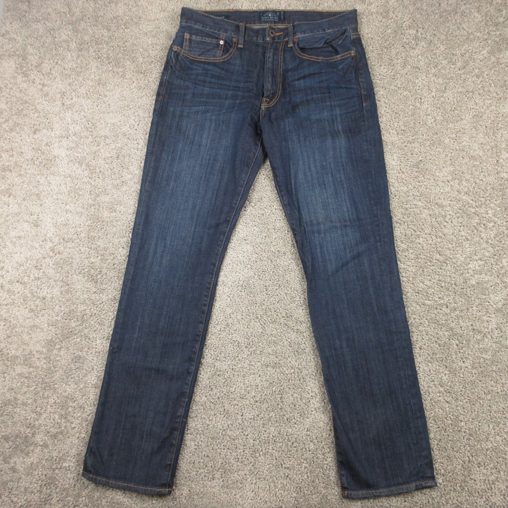 Lucky Brand Jeans Mens 32x32 Blue 121 Heritage Slim Flex Dark Wash Denim Pants